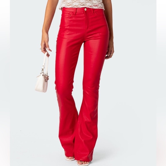 Edikted Pants - Edikted Leather Pants